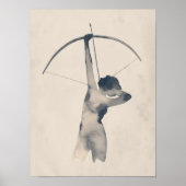 WasserfarbenArcheress Poster (Vorne)