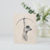 WasserfarbenArcheress Postkarte (Stehend Vorderseite)