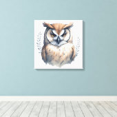 Wasserfarbenauge Leinwanddruck (Insitu (Holzboden))