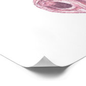 Wasserfarbenauge Poster (Ecke)