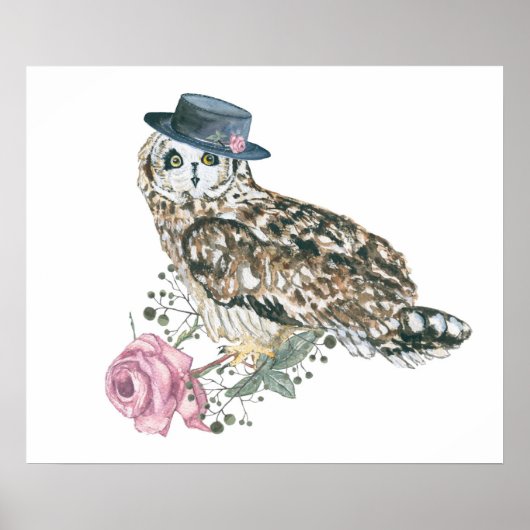 Wasserfarbenauge Poster (Vorne)