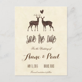 Wasserfarbenaugen Save the Date Ankündigungspostkarte