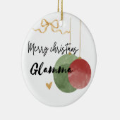 Wasserfarbenauma Keramik Ornament (Rechts)