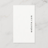 Wasserfarbenausdrucksstarker Spritzer Visitenkarte (Rückseite)