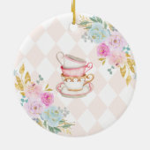 Wasserfarbenausrichtung, die wir von den Eltern er Keramik Ornament (Hinten)