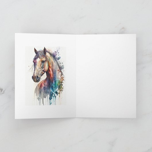 WASSERFARBENAUSRÜSTUNG DANKESKARTE (Innenseite)