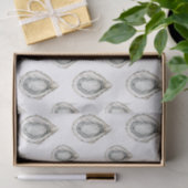 Wasserfarbenaustern Seidenpapier (Geschenk)