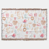 WasserfarbenBaseball Decke (Vorderseite)