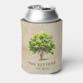 Wasserfarbenbaum Dosenkühler (Kanne Rückseite)