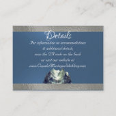 Wasserfarbenberg & Ribbon Blue 2, QR-Code Begleitkarte (Vorderseite)