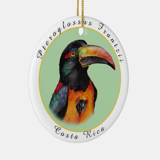 Wasserfarbenberührer Keramik Ornament (Rechts)