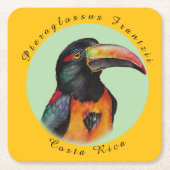 Wasserfarbenberührer Rechteckiger Pappuntersetzer (Vorderseite)