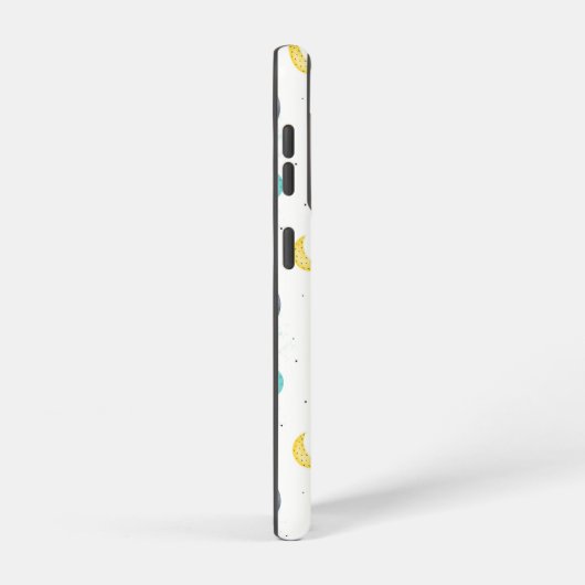 Wasserfarbenblau-Planet-Muster Samsung Galaxy Hülle (Rechte Seite)