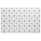 Wasserfarbenblau-Planet-Muster Stoff (Fat Quarter (45,7 x 55,9 cm))