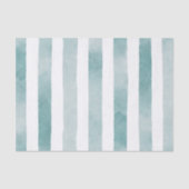 Wasserfarbenblaue Wasserstreifen. Abstrakte Linien Seidenpapier (Vorderseite)