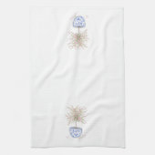 Wasserfarbenblühendes Thema Geschirrtuch (Vertikal)