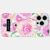 Wasserfarbenblüten im Frühling Case-Mate iPhone Hülle (Rückseite (Horizontal))