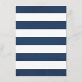 Wasserfarbenblütenhochzeit Menükarte (Rückseite)