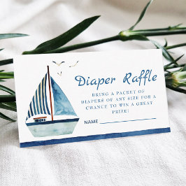 Wasserfarbenboot Wasserwaage Kinderdusche Windeln Begleitkarte