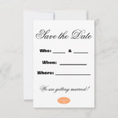 Wasserfarbenbrillen Save the Date (Rückseite)