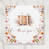 Wasserfarbenbuch Ein neues Kapitel Brautparty Geschenkanhänger (Vorderseite)