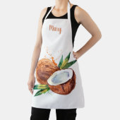 Wasserfarbencoconut Anpassbare Schürze (InSitu)