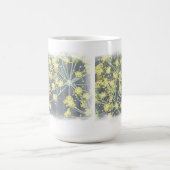 Wasserfarbendill in Weiß Kaffeetasse (Mittel)