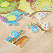 WasserfarbenDonut Puzzle (Seite)