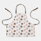 WasserfarbenDonuts Muster Schürze (Vorderseite)
