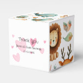 Wasserfarbendoodles Danke Geschenkschachtel (Vorderseite)