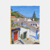 Wasserfarbendorf Fleecedecke (Vorderseite)