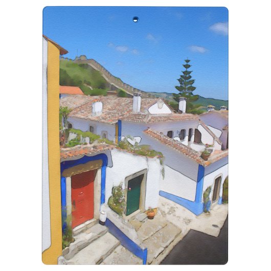 Wasserfarbendorf Klemmbrett (Rückseite)