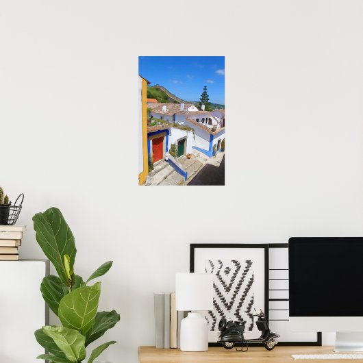 Wasserfarbendorf Poster (Heimbüro)