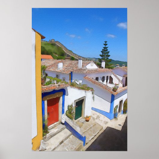 Wasserfarbendorf Poster (Vorne)