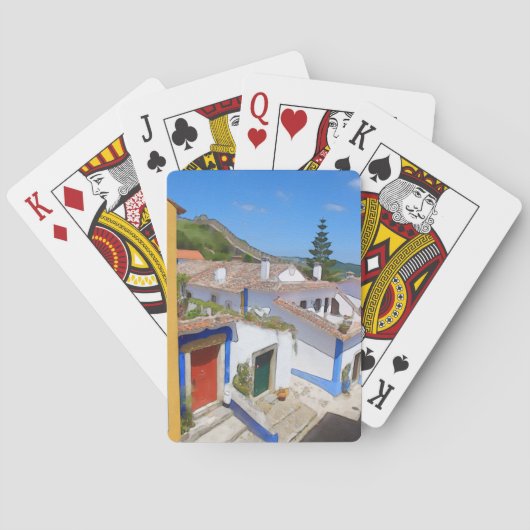 Wasserfarbendorf Spielkarten (Rückseite)