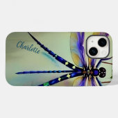 Wasserfarbendrachenfliege, personalisieren Case-Mate iPhone hülle (Rückseite (Horizontal))