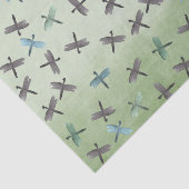 Wasserfarbendrachenfliegen Seidenpapier (Ausschnitt)