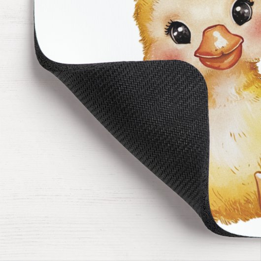 Wasserfarbenduckeln mit Sonnenblume Mousepad (Ecke)