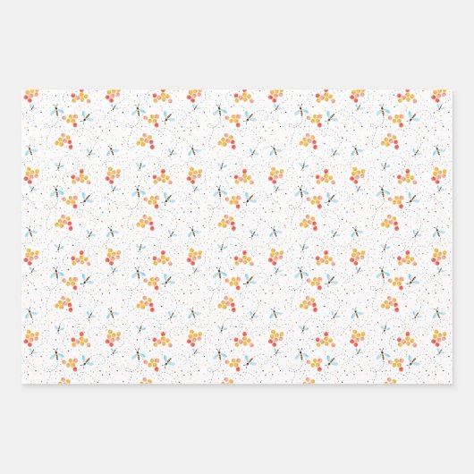 Wasserfarbene Biene  Geschenkpapier Set (Vorderseite 2)