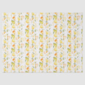 Wasserfarbene Birne Frische Frucht Muster Seidenpapier (Vorderseite)