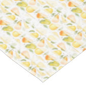 Wasserfarbene Birne Frische Frucht Muster Tischdecke (Schrägansicht)