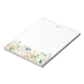 Wasserfarbene Blässe Goldmedaille Notizblock (Rotiert)