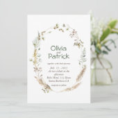 Wasserfarbene Blume (Stehend Vorderseite)