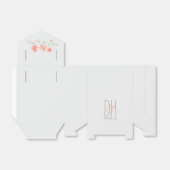 Wasserfarbene Blume Hochzeit Geschenkschachtel (Ungefaltet)