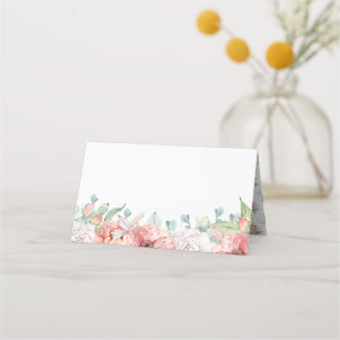 Wasserfarbene Blume Hochzeiten von Platzkarten