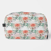 Wasserfarbene Blume Toilettenbeutel Waschbeutel (Vorderseite)