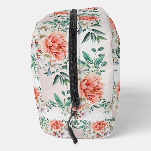 Wasserfarbene Blume Toilettenbeutel Waschbeutel (Rechts)