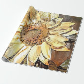 Wasserfarbene Blumen Frische Pasta machen Geschenkpapier (Ungerollt)