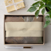 Wasserfarbene Blumen Frische Pasta machen Seidenpapier (Geschenk)