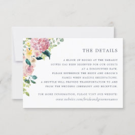 Wasserfarbene Blütengrün Elegante Details Einladung